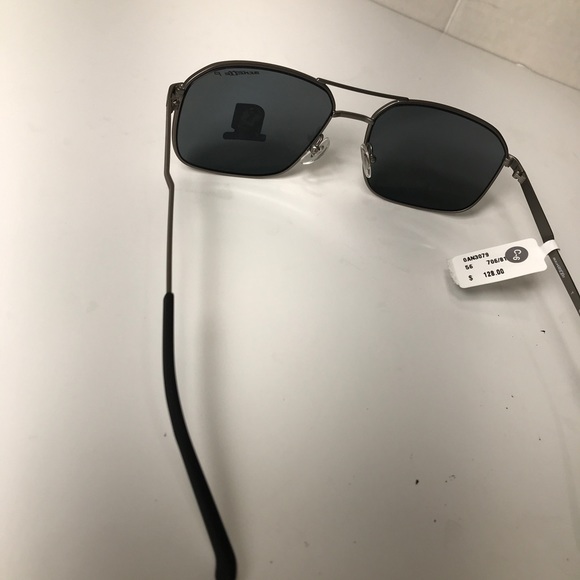 ARNETTE KALLIO AN3079 706 Gunmetal Polarized Dk Grey Aviator Sunglasses Nwt - Picture 9 of 10